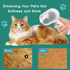 3 in 1 Pet Steam Brush Spray Hair Removal Comb Grooming Rechargeable
