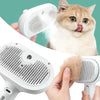 3 in 1 Pet Steam Brush Spray Hair Removal Comb Grooming Rechargeable