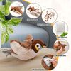 Flapping Bird Cat Interactive Toy Touch Activated Rechargeable