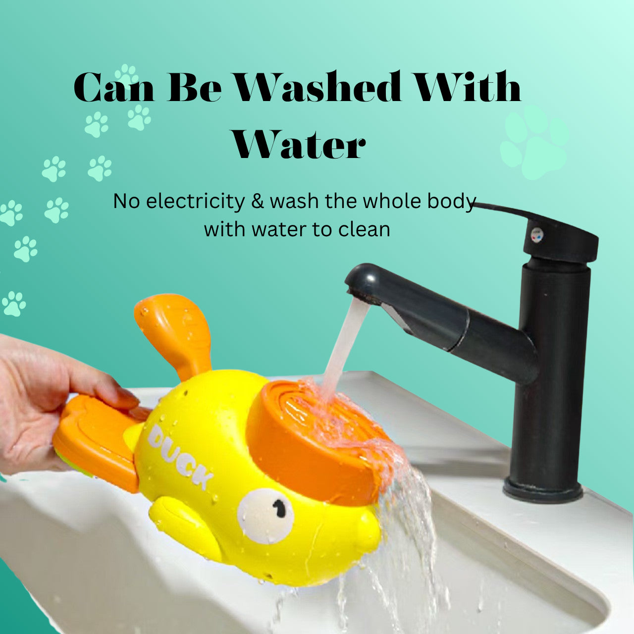 2 in 1 Duck Pet Snack Dispenser Puzzle Toy