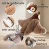 Flapping Bird Cat Interactive Toy Touch Activated Rechargeable